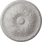 Ekena Millwork Granada Ceiling Medallion (Fits Canopies up to 4 1/4"), 15 3/4"OD x 5/8"P, Ultra Pure White CM16GAUWF - alternate 1